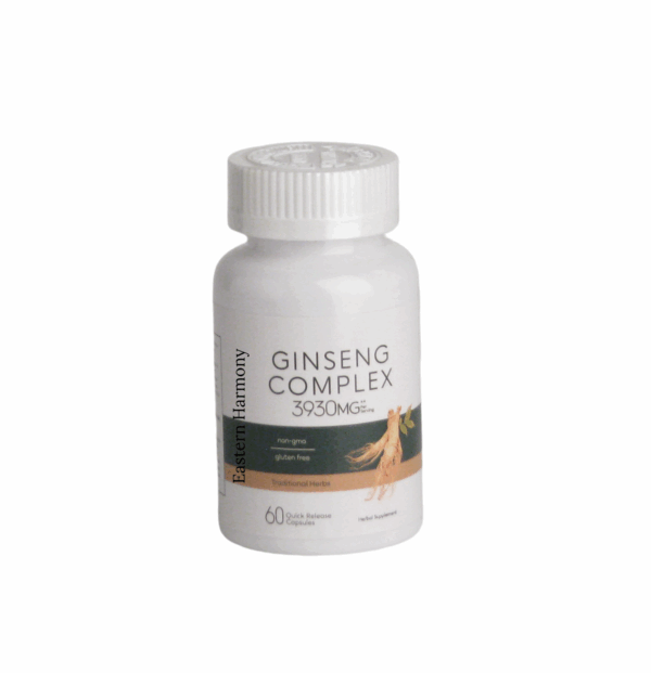 Ginseng Complex, kosttillskott 60 kapslar