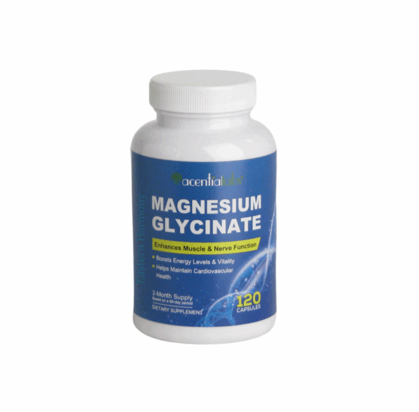 Magnesium Glycinate, kosttillskott 120 kapslar